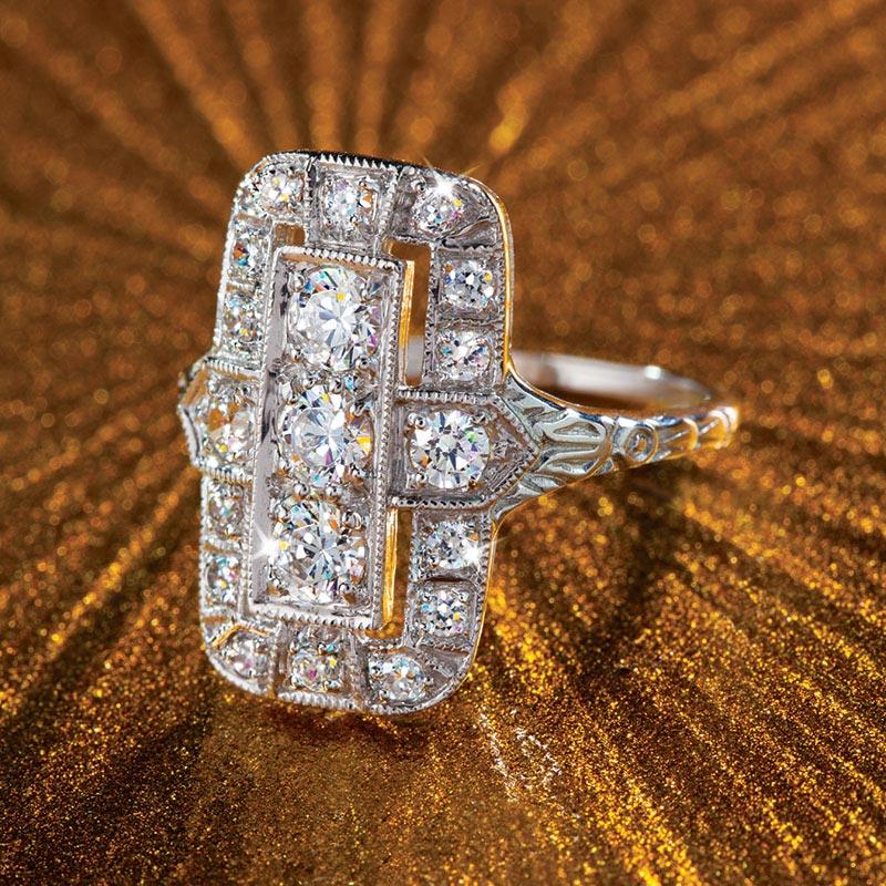 Outre Earrings & Ring